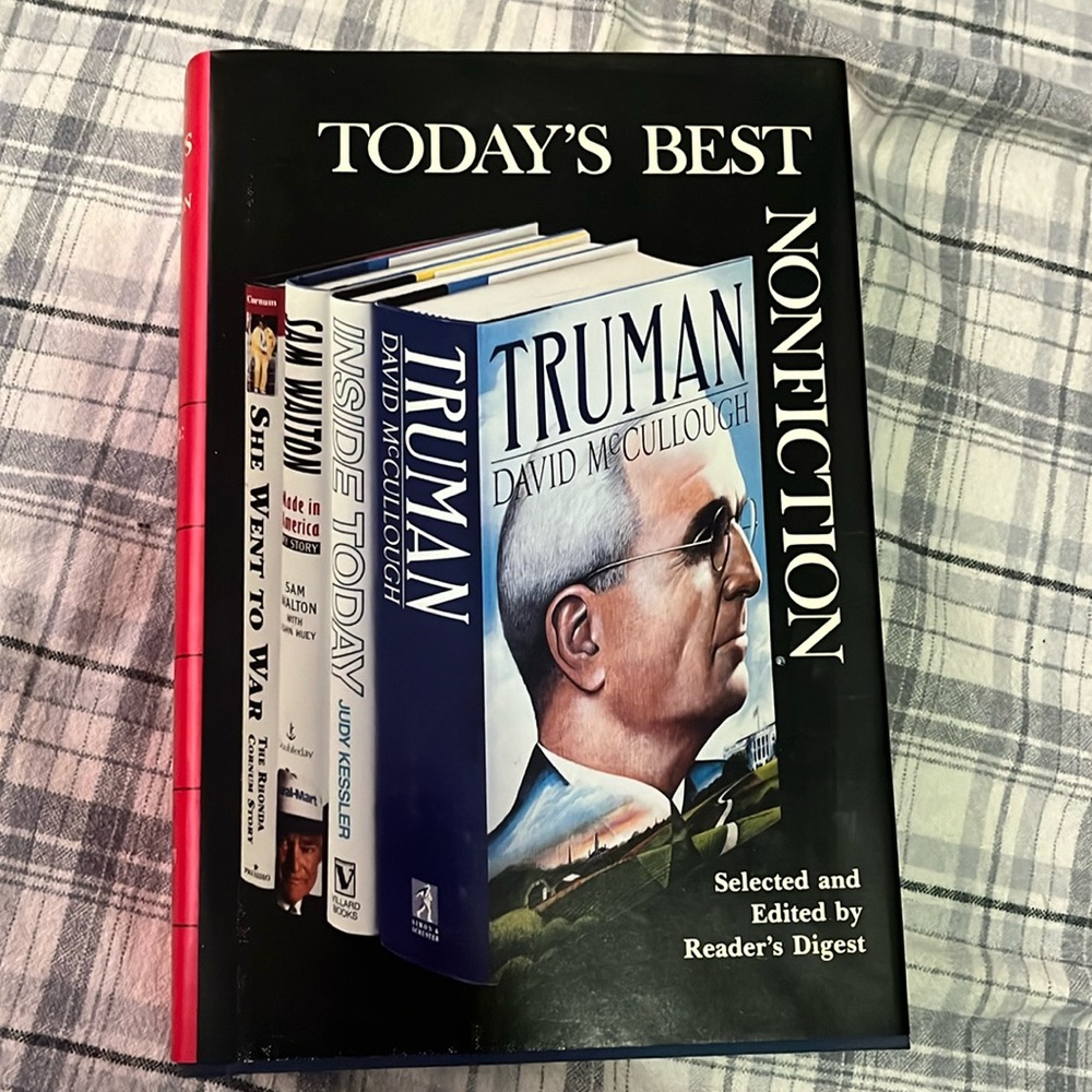 Book- Today’s Best Nonfiction Reader digest Volumn 23